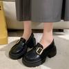 Platform British Style Women's Autumn New Mary Jane JK Uniform Small Leather Shoes Women