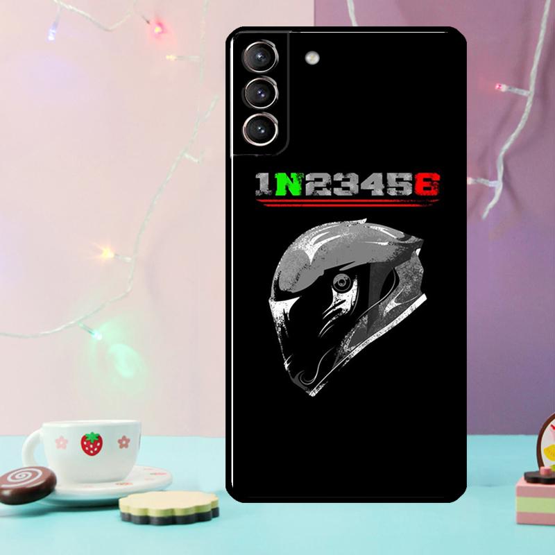 1N23456 Motorcycle Case For Samsung Galaxy S21 S20 FE S22 S23 S24 Ultra Note 10 Plus Note 20 S8 S9 S10 Cover