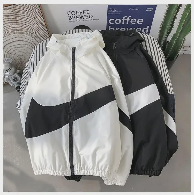 Men's Fashion Brand Autumn/Winter Loose Fit Hong Kong Style Couple Jackets - Korean Versatile Sportswear Trend.