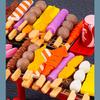 Children Simulation Barbecue Toy Set Cookware and Cooking Food Role Play Educational Play House Toys