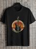 Retro Bass Guitar Vintage Badge T-shirt - 180g Cotton Crew Neck Short Sleeve