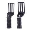 1Pair Electric Vehicle Front Foot Pedal Plate Leg Support Pad Folding Anti-Slip Metal Footboard Ebike Accessories