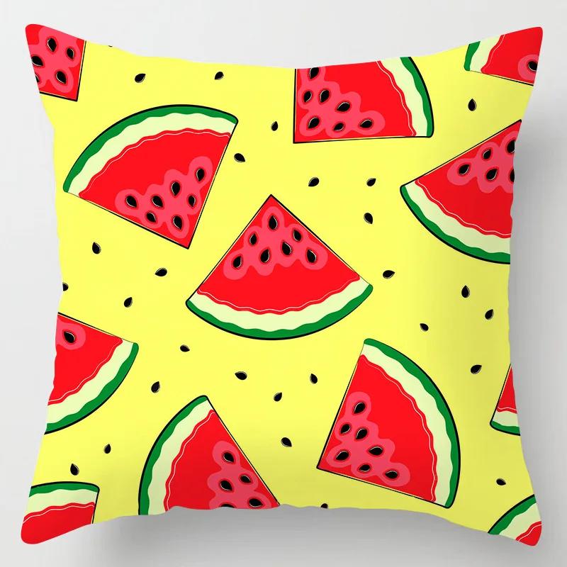 Sofa Bed  Pillowcase Bedroom Home Decor Summer Fruit  Hawaiian Holiday