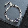 Fashionable Retro Bear Diamond Bracelet - Women's Unique High-End Charm