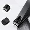 7/10/18 Pcs Classic Black Manicure Set Hand Feet Facial Stainless Steel Accessories All Black Nail Clippers