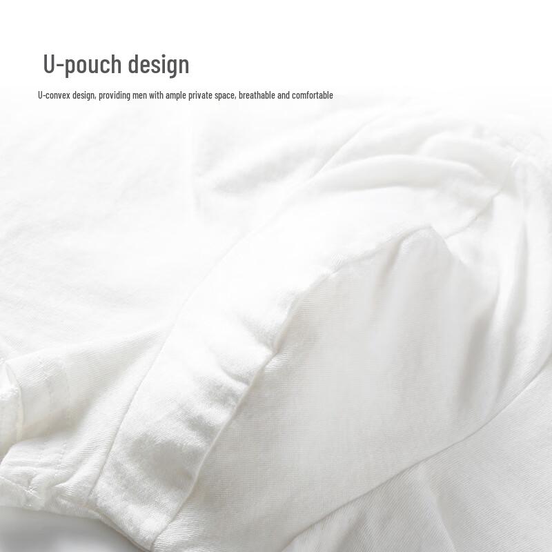 Freego Men's Disposable Sterilized Cotton Boxer Briefs (3-Pack)