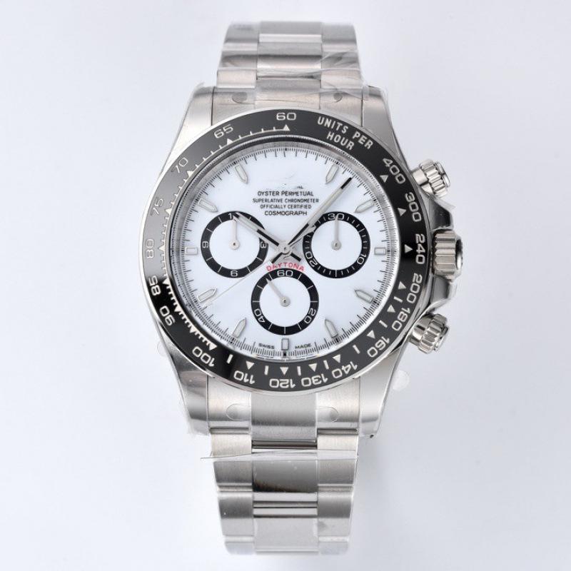 Laojia Daytona 4131 Multifunction Chronograph 904L Stainless Steel Mechanical Watch