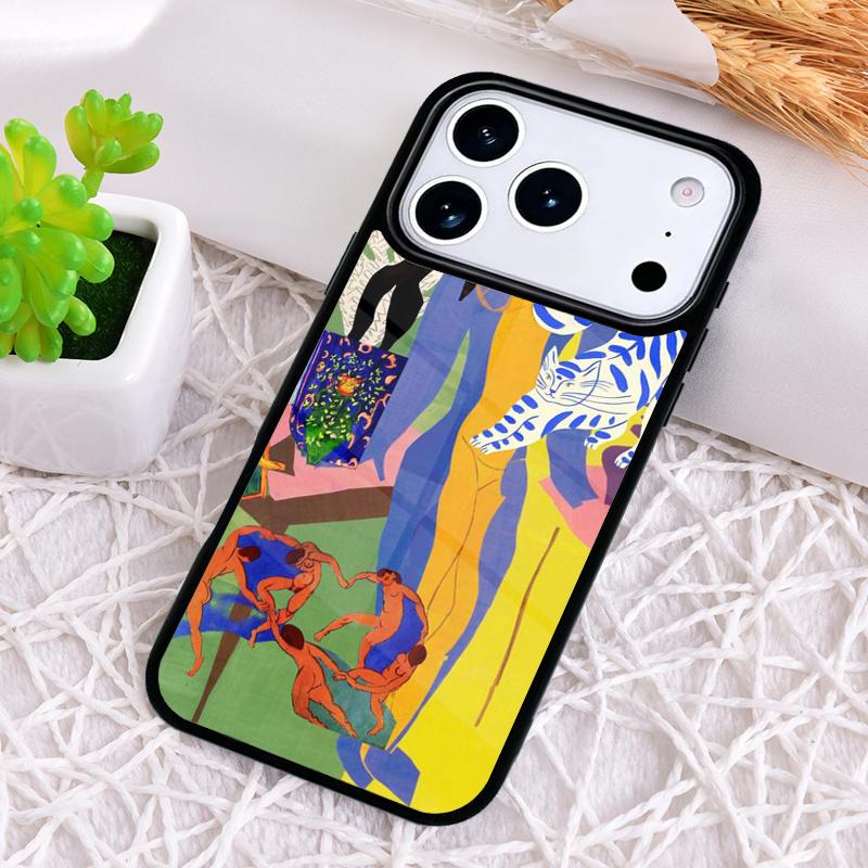 Henri Matisse Art Painting soft Phone Case for iPhone 17 Air 16 15 11 12 14 13 Pro Max Shockproof Cover