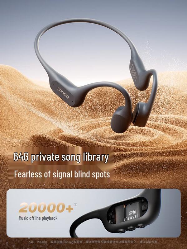 

SANAG B77SProMax Bone Conduction Swimming Bluetooth Headset