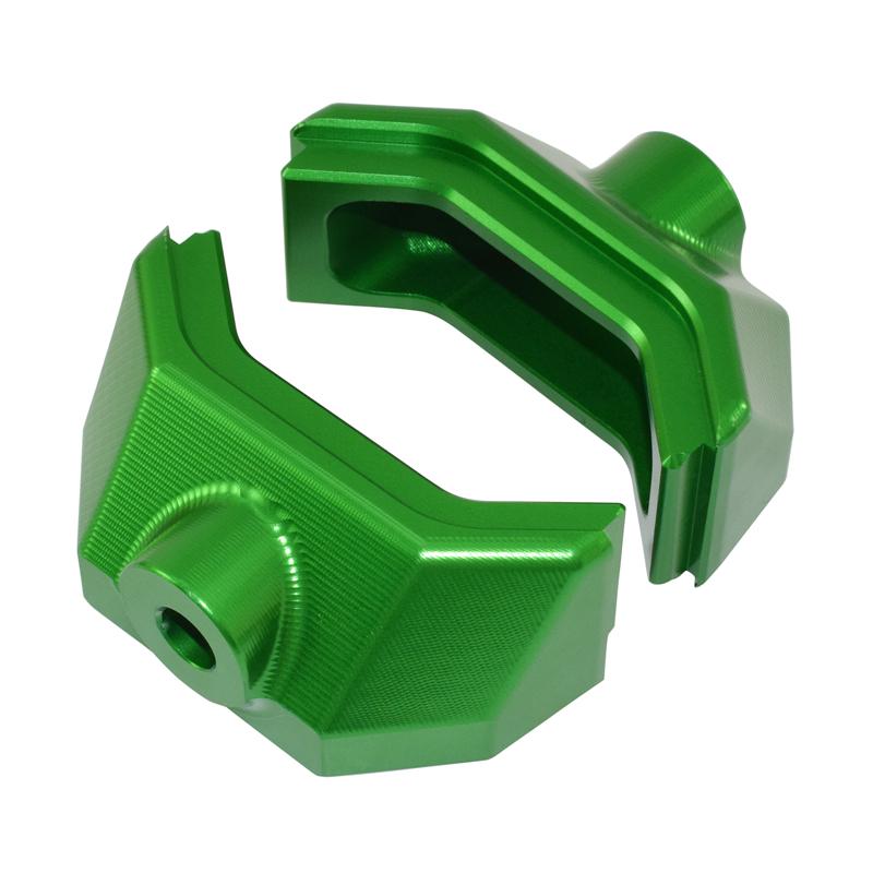 waase For Kawasaki Z800 Z 800 2013 2014 2015 2016 2017 2018 2019 Rear Fork Spindle Chain Adjuster Block Chain Adjuster Cover зелёный