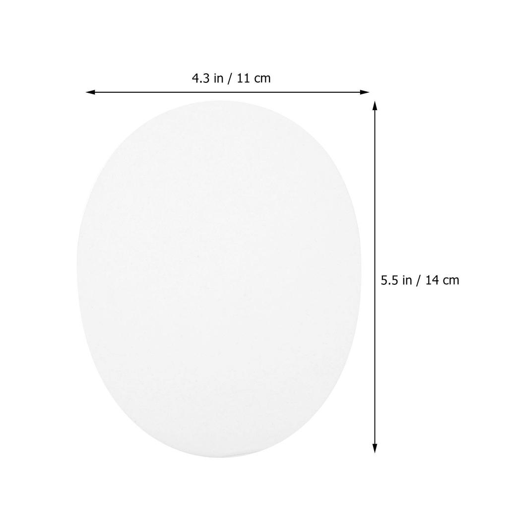 1Pair Clothing Oval Patches High-Quality Ironing Applique for Knee Elbow Repair on Jeans Suit Shirt Bag Hat Shoe