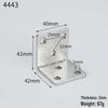 Large 90° Right Angle L-Shaped Bracket Support for Shelves and Furniture