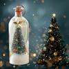 1 st inspelningsbar Julgransmeddelande i en flaska - Röstinspelande Glasprydnad, Högtidspresent för Juldekoration