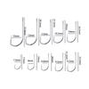 Fishing Hook Sharp Anti-rust Bait Accessories Offset Narrow Bait Hook Barbed Fishhook High Carbon Steel Long Shank Fishing Hook