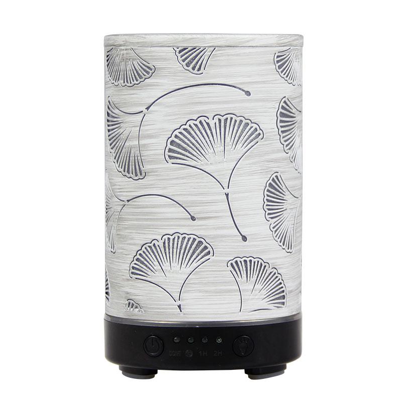 Top-Fill 100ml Luftbefeuchter Leiser Kaltnebel Ultraschall-Luftbefeuchter Aroma-Diffusor Automatische Abschaltung für Schlafzimmer Zuhause Baby