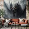 Dark Dragon Tapestry