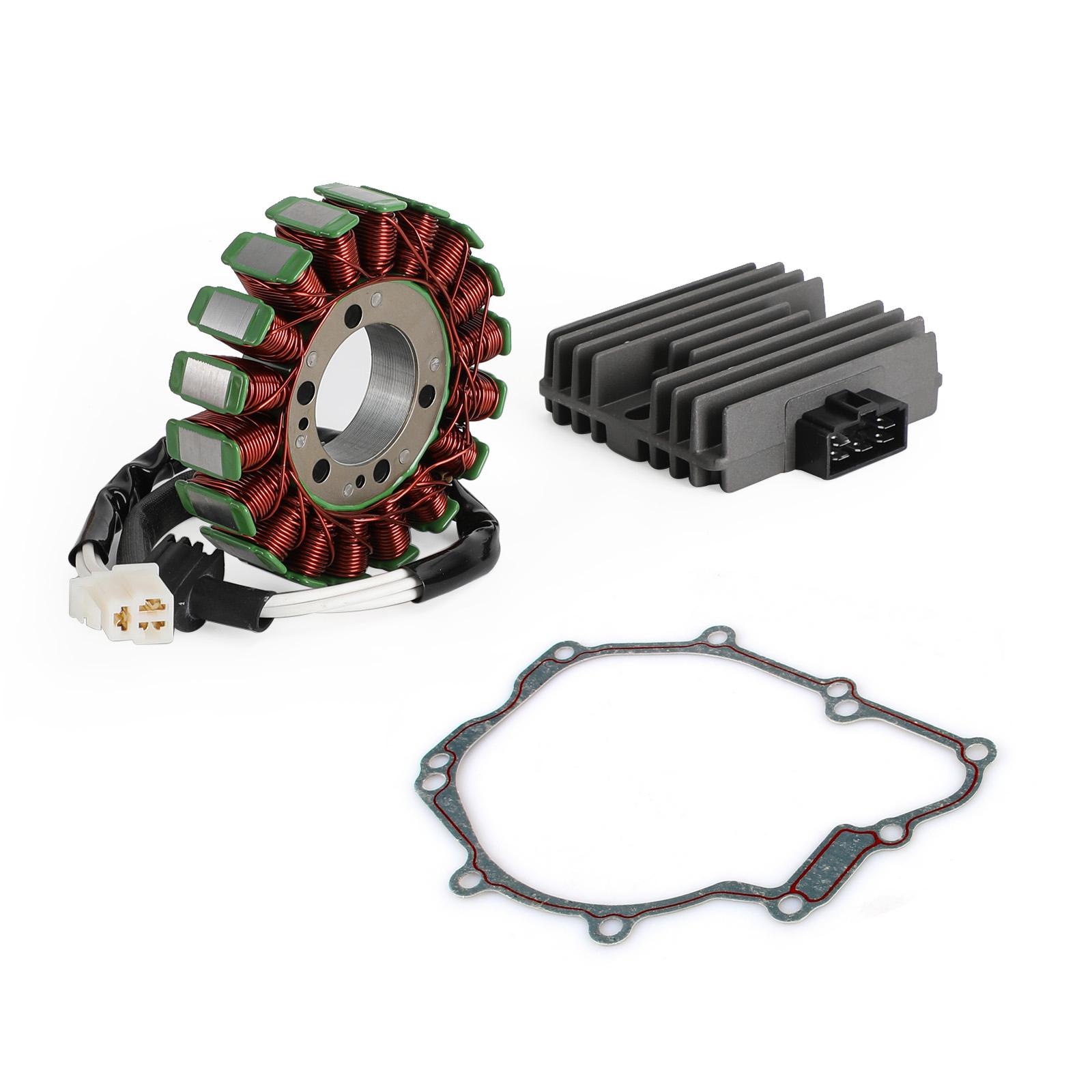 

Magneto Stator+Voltage Rectifier+Gasket For Yamaha YZF R6 YZF-R6 R6S 2003-2005