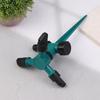 Garden Sprinkler Ground Inserted Rotating Lawn Sprinkler For Yard 360-Degree Automatic Rotating Three-Fork Irrigation Sprinkler