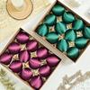 Satin Christmas Balls Glitter DIY Crafts Christmas Tree Ornament Multicolor Plastics Velvet Christmas Balls