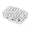 Portable Metal Pill Box Healthy Medicine Tablet Holder Organizer Container Case