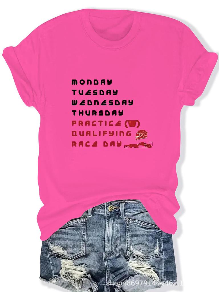 Women's Cross-Border Fashion Crewneck T-Shirt