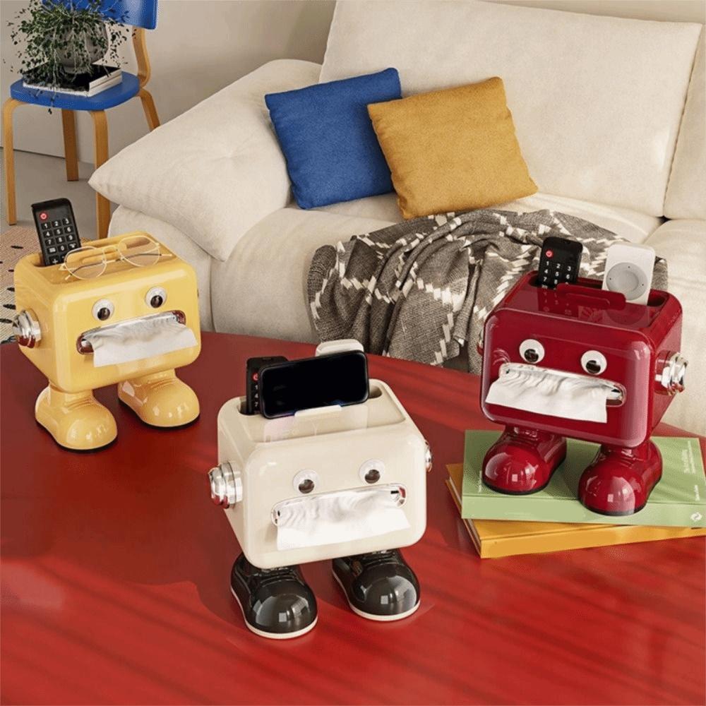 Space Saving Cartoon Tissue Box Cute Napkin Storage Box Creative Napkin Holder  Living Room
