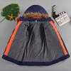 Boys Jacket Winter Thicken Warm Long Hooded Down Windbreaker Coat Kid Children's