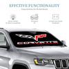 C-Corvette Novelty Car Front Windshield Sunshade 70x130cm Cartoon Foils Car Window Windscreen Cover