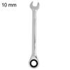 8mm-19mm Reversible Ratchet Wrench Socket Spanner Nut Tool Garage DIY Hand Tool