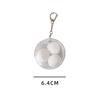 Transparent Badge Clip Bag 58cm 75cm With Keychain Waterproof For Office Student Conference Tag Card