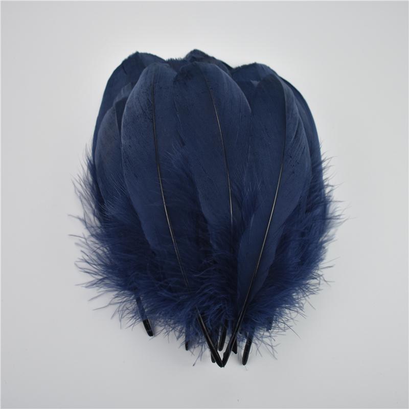 20Pcs Colored Goose Feather 5-7inch/12-18cm  Swan Plumes Handicraft Accessories Wedding Deco Diy Craft Carnival Party Decoration