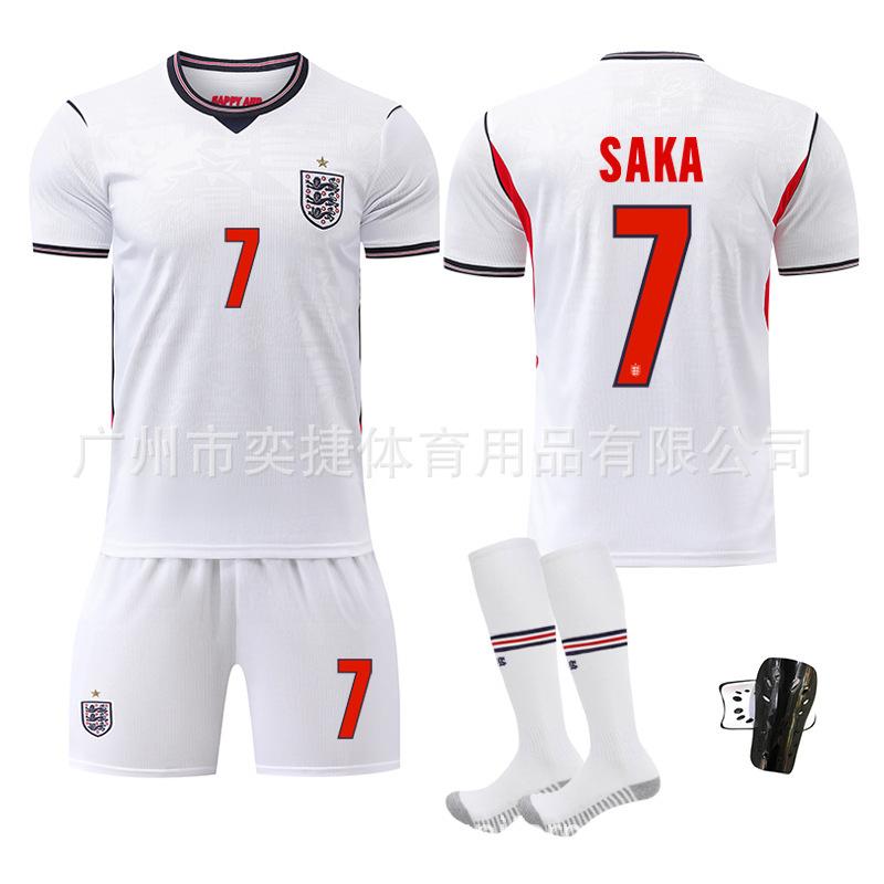 2627 World Cup England Main Jersey No. 9 10 Bellingham No. 20 Football Jersey Adult Children Cross-border Out