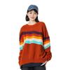 Li Ning Sports Trend Series Winter Casual Sweater Women Sweater Ochre-Brown AMBS098-1
