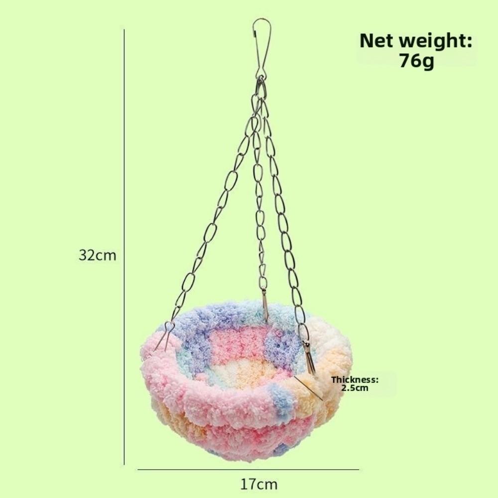 Hanging Bird Hammock Comfortable Bird Cage Swing New Warm Bird Nest Pet Supplies