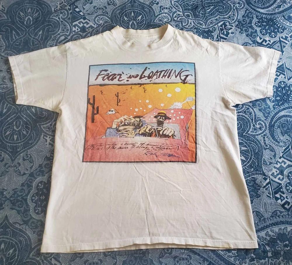 Страх и ненависть в Лас-Вегасе Дикое путешествие в сердце Америки Унисекс Футболка XXXXL