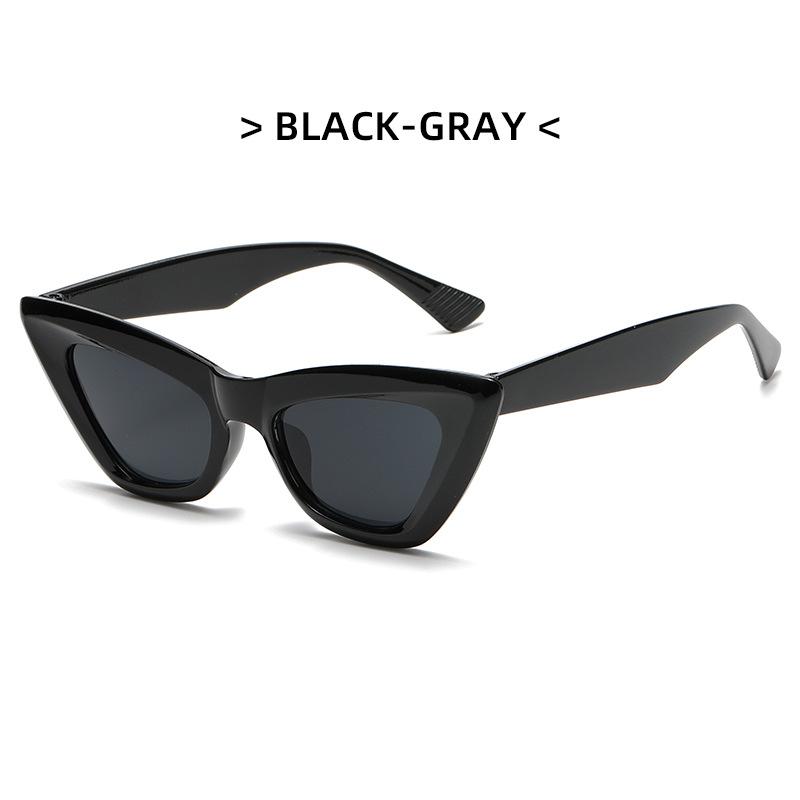

New Stylish Sunglasses Triangle Cat Eye For Women Man Outdoor Camping Vintage Style Minimalist Eyeglasses Small Shaped Frame Eyeglasses Uv400