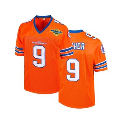 Men's 9 Letter  Football Jersey V-Neck Loose  Classic Retro Shirts For Adults Soccer Uniform