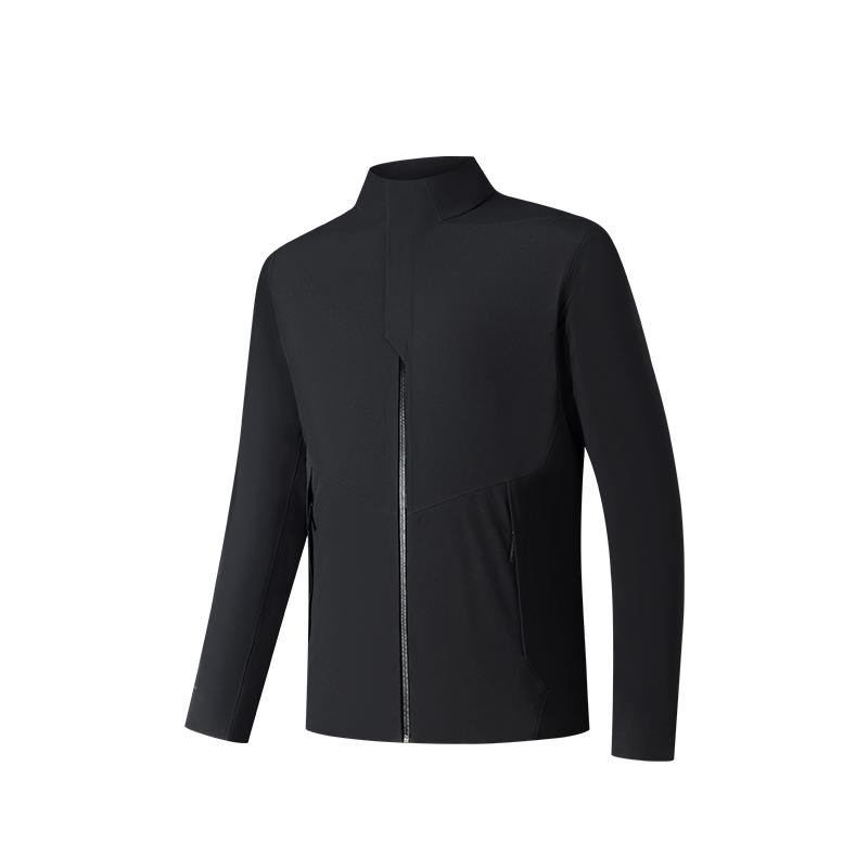 Anta Business Champion All-Weather Series Summer 2026 Mens Woven Sports Jacket T-Shirt Men tops Basic-Black 152610618-3 XS