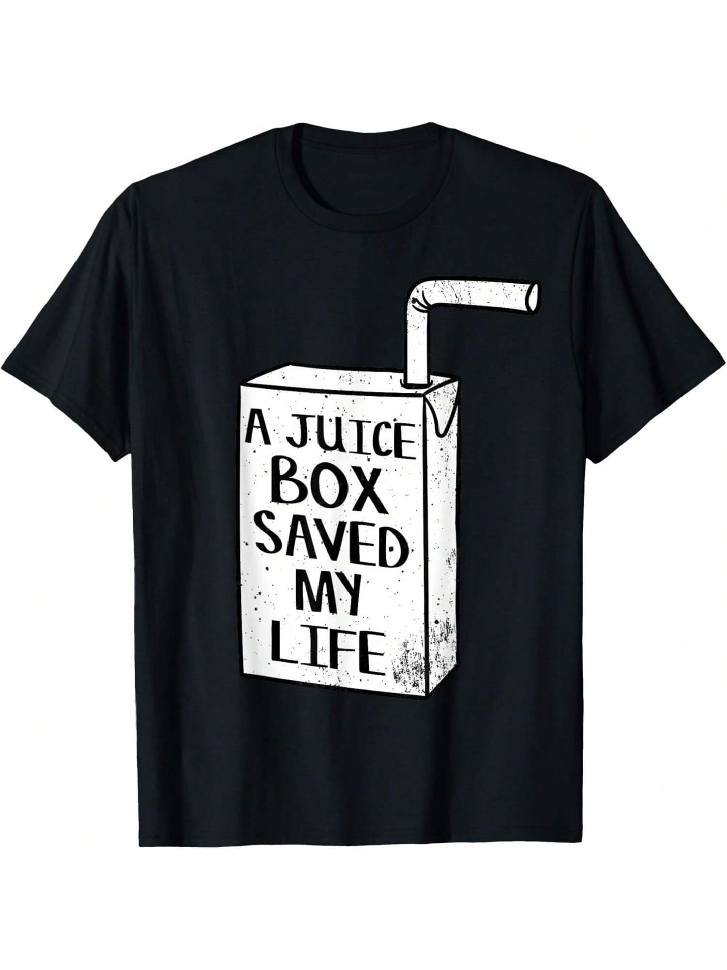 A Juice Box Saved My Life Diabetes T-Shirt S разноцветный
