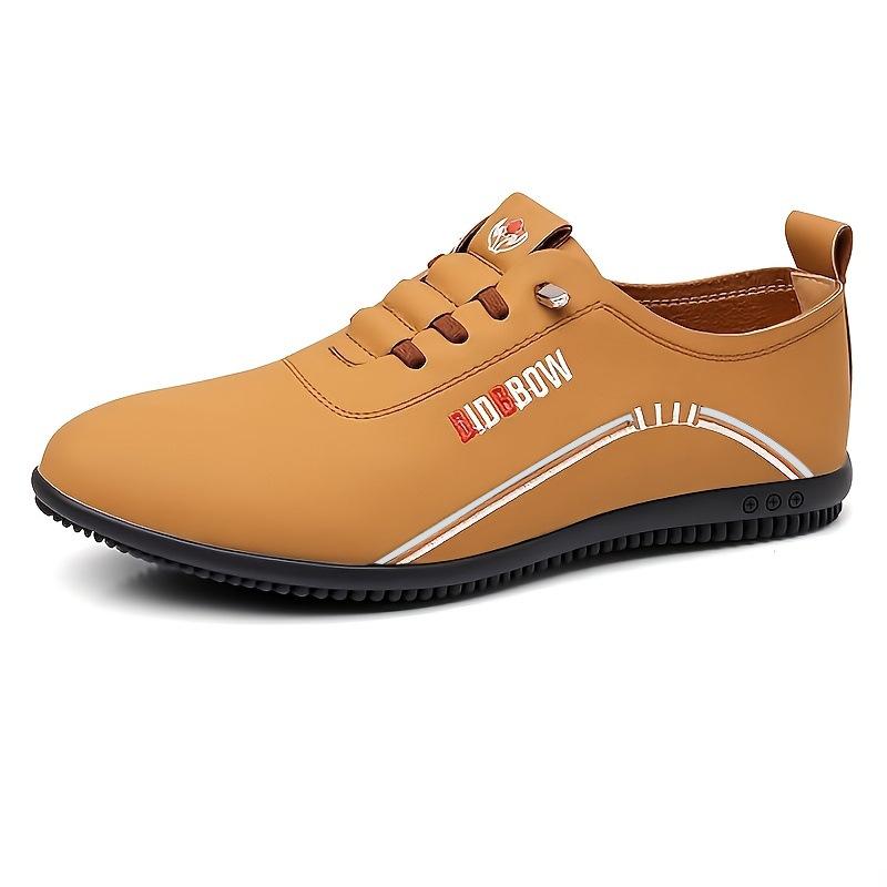 Soft Leather Men's Shoes Soft Sole Men's Business Casual Shoes One Pedal Hundred Tower Light Beanie Shoes Dad Shoes Men's Shoes