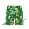 Summer Men's Lightweight Breathable 3D Printed Beach Shorts Summer Casual Swimwear for Outdoor Activities