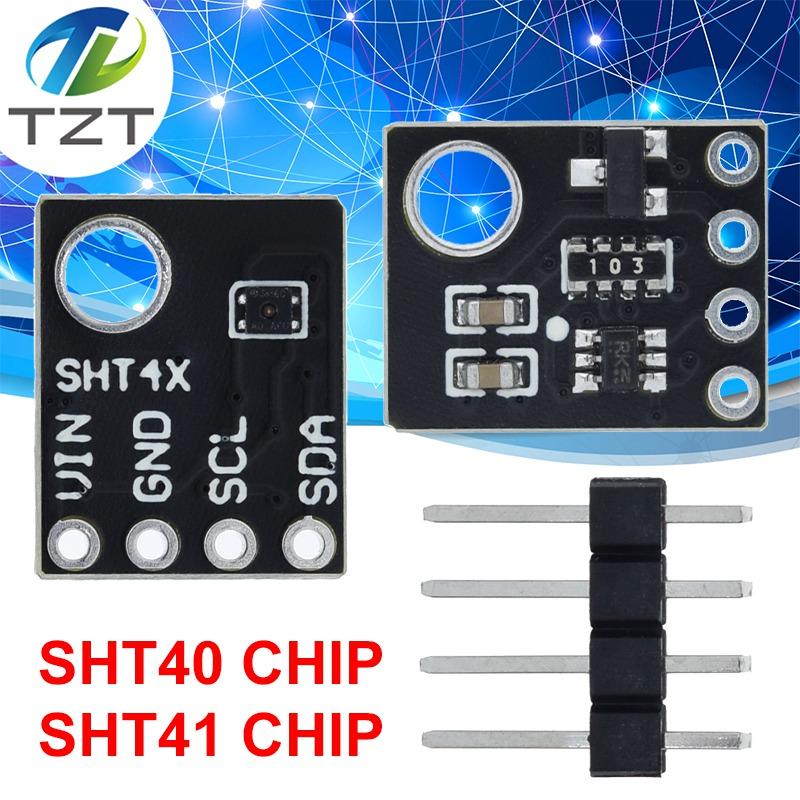 SHT40 SHT41 Temperature And Humidity Sensors TZT IIC Interface Module Breakout Weather for Arduino Replacement Sensors2