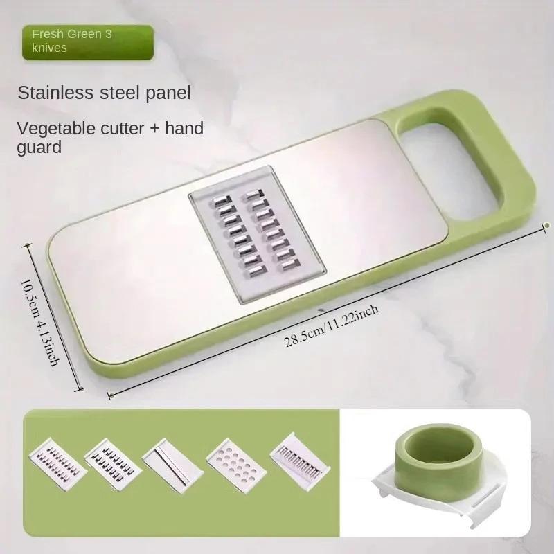 WXCOO Multifunctional Vegetable Cutter Slicer Kitchen Gadgets Manual Grater for Carrot Potato Vegetable Shredder Tool
