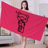 Cartoon G-gloomy Bear Großes Mikrofaser Strandtuch Schnelltrocknendes Handtuch Sandstrandtücher Poolhandtuch für Reise Schwimmbad Yoga