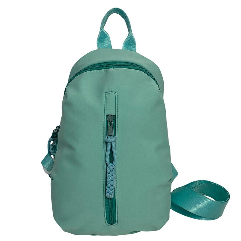 

Dopamine fashion breast bag solid color small fresh casual shoulder bag cute girl student messenger bag single package