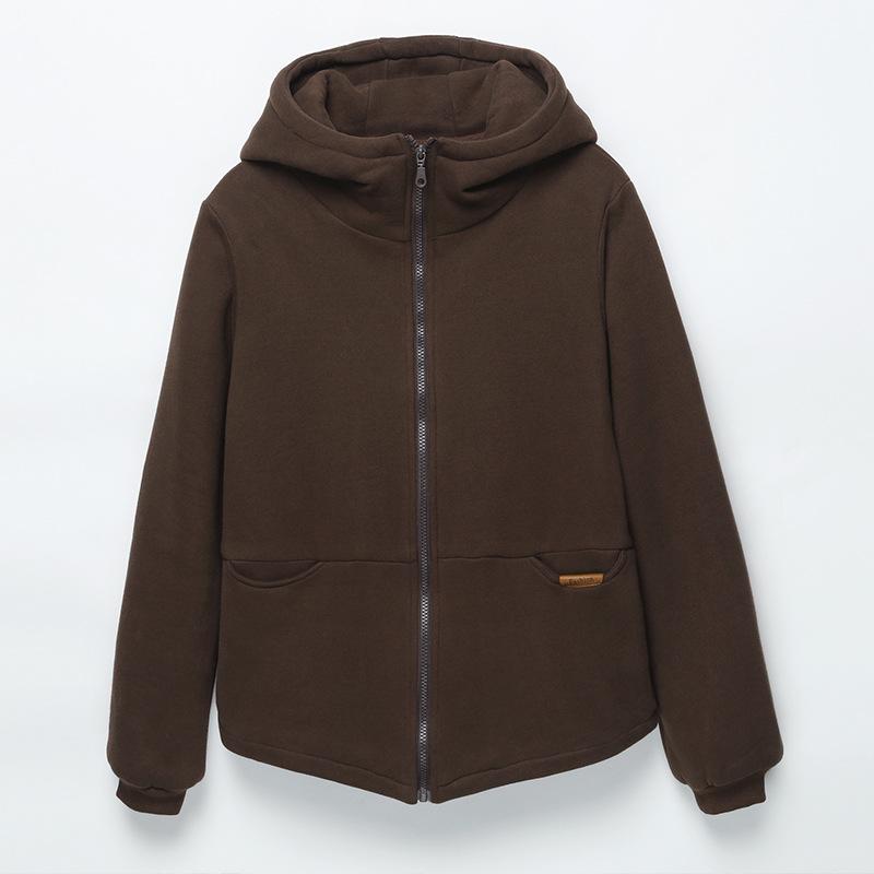 Women's Winter Fleece-Lined Cotton Coat – Mother's Style, Thickened Outerwear for Middle-Aged and Elderly, New Autumn/Winter Down Cotton Jacket