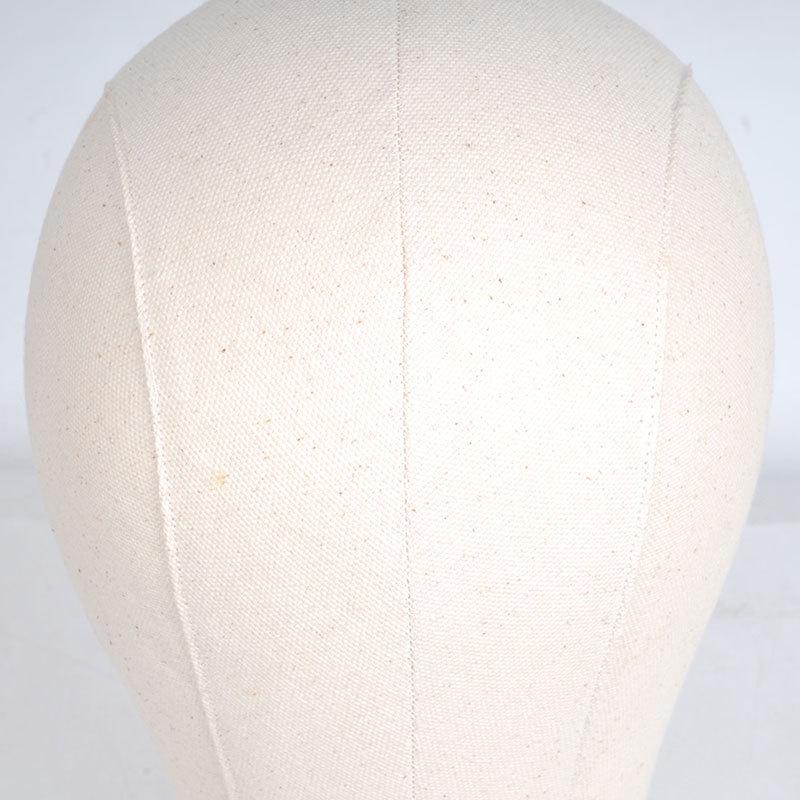 Canvas Cloth Mannequin Head for Wig Styling and Display