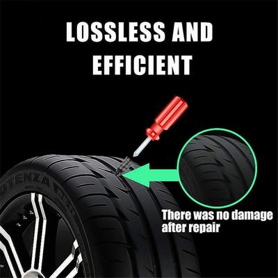 10 Stück Tubeless-Reifenreparatur Gumminagel Punktionsvakuum Reifen Schnellreparaturwerkzeug Auto LKW Motorrad Fahrrad Selbstbedienungs-Reifenreparatur