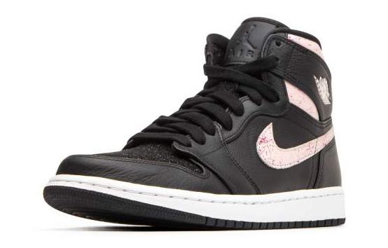 Jordan 1 Retro High Black Silt Red Women's AQ9131-001