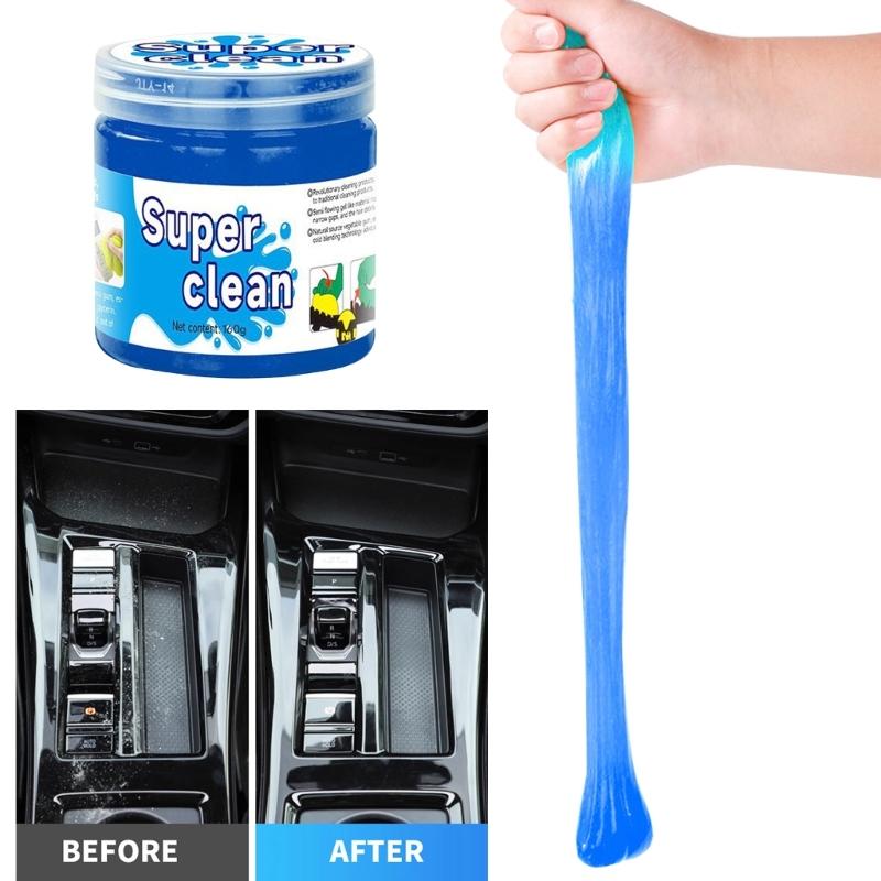 160g/200g Flexible Keyboard Cleaner Car Cleaning Gel Detailing Tool Automotive Interior Clean Gel Dust Mud